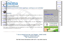 Tablet Screenshot of cinema-int.com